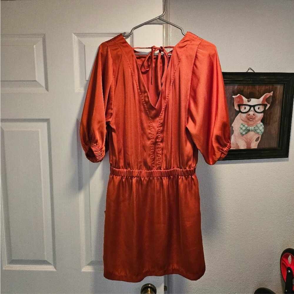 Orange Michael Kors mini dress - Picture 2 of 3